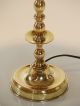 Vintage Brass,  Baldwin Colonial Williamsburg Style Table Desk Lamp Candlestick Lamps photo 2
