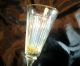 Antique Art Deco Clear Glass Wall Pocket 1920 ' S Art Deco photo 1