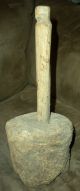 Antique 18th Century Revolutionary War Era Primitive Burl Hammer / Masher Vafo Primitives photo 1