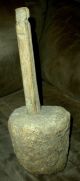 Antique 18th Century Revolutionary War Era Primitive Burl Hammer / Masher Vafo Primitives photo 3