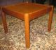 Denmark Side End Table Teak Wood Danish Mid - Century Modern Domino Mobler Mid-Century Modernism photo 3