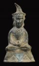 Da - Ma - Lay Antique Thai Ayutthaya Bronze Buddha Statues High 10cm & Statues photo 1