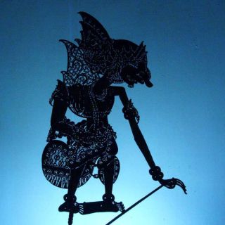 Wayang Kulit Indonesian Schattenspielfigur Marionette Shadow Puppet Jawa Dc06 photo