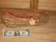 {rare} Vintage / Antiques Bark Canoe Made By Les Indiens Du Canadian Bark Model Native American photo 4