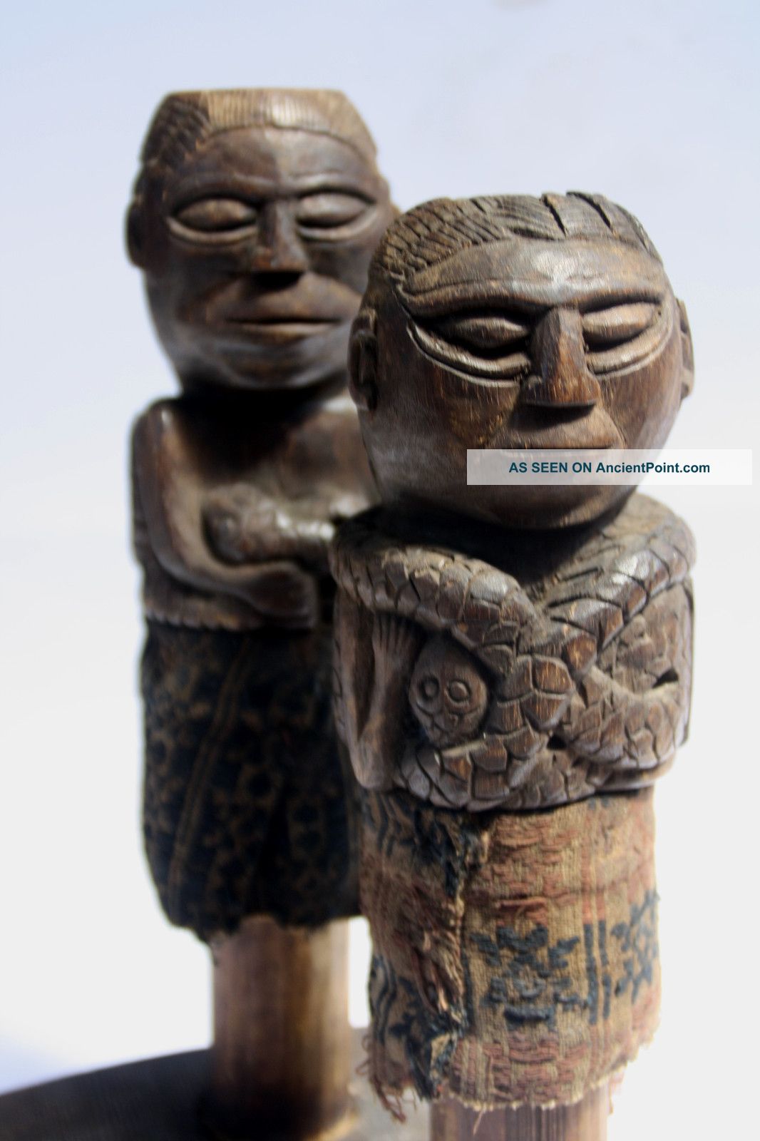 Old Authentic Rice Protecter Couple,  Lombok,  Sculpture,  Indonesia, Pacific Islands & Oceania photo
