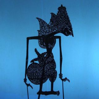Wayang Kulit Indonesian Schattenspielfigur Marionette Shadow Puppet Jawa Dc53 photo