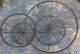 Antique Baby Buggy Wheels.  Refurbishing Or Steampunk/altered Art Primitives photo 1