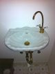 Delicate Ornate Rococco Sink With Gilded Lighted Mirror - - One Of A Kind Liberace Sinks photo 2