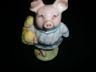 Collectable Beatrix Potters Little Pig Robinson England Damaged photo