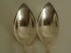 Antique Manchester Mfg Co Sterling Silver Set Of Two Grapefruit Spoons Souvenir Spoons photo 3