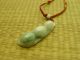 100% Natural A Jade Jadeite Handmade Pendant Pea Bead 175015 Necklaces & Pendants photo 2