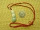 100% Natural A Jade Jadeite Handmade Pendant Pea Bead 175015 Necklaces & Pendants photo 4