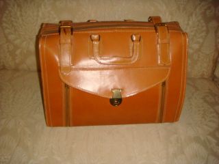 Cheney Leather Doctor ' S Travel Bag With Grooming Accessories - Made In England photo