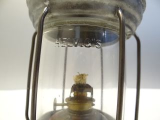 Antique Old Metal & Brass Helvigs E Miller Small Maritime Nautical Hand Lantern photo