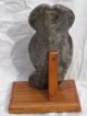 1975 Shona Zizi Owl Stone Sculpture Sig.  Chamunorwa Manyore,  Zimbabwe Africa Sculptures & Statues photo 5