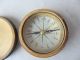 Antique Victorian Mcbeth Tartanware Box With Compass - Pocket Size Other photo 6
