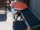 Mahogany Rose Carved Lamp Table/side Table (t215) Post-1950 photo 1