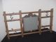 Vintage Oak4 Hook Hat&coat Rack Primitives photo 3