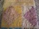 Primitive Antique Cutter Quilt Christmas Stockings Patchwork Quilt Lace Stocking Primitives photo 1