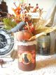 Country Primitive Fall Folk Art Halloween Decor Handmade Arrangement Primitives photo 6