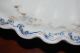 Early Schumann 1800 ' S Spm Marked Large Hand Painted Divided Serving Dish Plates & Chargers photo 4