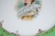 Carlsbad Austria Romantic Victorian Beauty Portrait Small Cabinet Wall Plate 1 Plates & Chargers photo 5