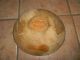 Vtg Wooden Hand Turned Primitive Mixing,  Fruit Bowl Primitives photo 2