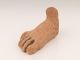 Ancient Greek Etruscan Terracotta Statuary Foot From 2nd Century A.  D.  Period Greek photo 2