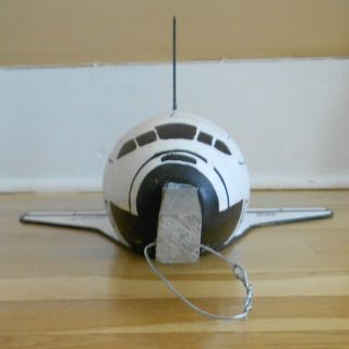 Unique Hand Crafted Nasa Space Shuttle Enterprise Converted From Lobster Buoy photo