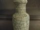 Chinese Antique 19c Imitation Geyao Vases Vases photo 1