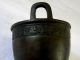 Antique Early Chinese Bronze Ding Censer Carved Wood Cover Incense Burners photo 2