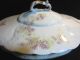 Antique Victorian Rosenthal Tilly Covered Tureen Bavaria Scallop Gold 1898 - 1906 Victorian photo 8