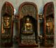 Grand Buddha Temple Folding Brass India God Story Life Cycle Lord Tibet Vintage India photo 6