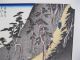 Hiroshige Japan Woodblock Print Toukaidougojyuusanntsugi Hisaka Rare Limited Prints photo 2