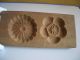 Japanese Antique Woody Mold Flower Pattern Chrysanthemum Ume Blossoms Other photo 8
