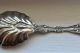 Antique Whiting Lily Sterling Silver Sugar Shell Spoon 1902 Art Nouveau Nomon Flatware & Silverware photo 5