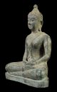 Da - Ma - Lay Rare Antique Singha Bronze Buddha Statues High 7 Inch & Statues photo 3