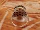 Middle Eastern Islamic 925 Sterling Silver Men Ring Agate Aqeeq Jewelry Size 13 Islamic photo 1