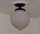 ((sweet))  Vintage Ceiling Lamp Light Glass Shade Fixture Kitchen Porch Hall Chandeliers, Fixtures, Sconces photo 3