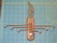 Primitive Style Rusty Country Kitchen 6 - Swivel Arms/hooks On Wood Wall Plate Primitives photo 5