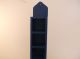 Primitive Style Navy Blue Accent Drawer Wall Shelf Primitives photo 6