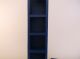 Primitive Style Navy Blue Accent Drawer Wall Shelf Primitives photo 7