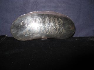 Antique Sterling Silver Eyeglass Case R.  Blackington Co.  Monogrammed photo