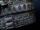 Fantastic Decorated And Marked Antique Pewter Casket Metalware photo 6