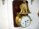Vintage Schatz Royal Mariner Open Bell Ships Clock Working And Service. Clocks photo 1