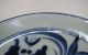 B351: Real Old Chinese Blue - And - White Porcelain Ware Plate Of Qing Dynasty Age Plates photo 2