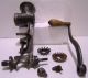 1897 Universal 1 Meat Grinder L.  F.  & C. ,  New Briton Conn,  Working,  2 Grinders Meat Grinders photo 2