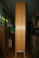 Milo Baughman Bamboo Commode Chevron - Fron Bamboo Dresser Chrome Base 7 Drawer Mid-Century Modernism photo 2