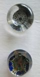 3 Different Antique Glass Kaleidoscope Buttons Buttons photo 4