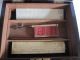 19thc Architects / Engineers Technical Drawing Set & Rulers In Rose Wood Box Other photo 4